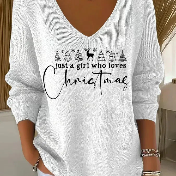 Danica | Dámská Sváteční Mikina s Motivy