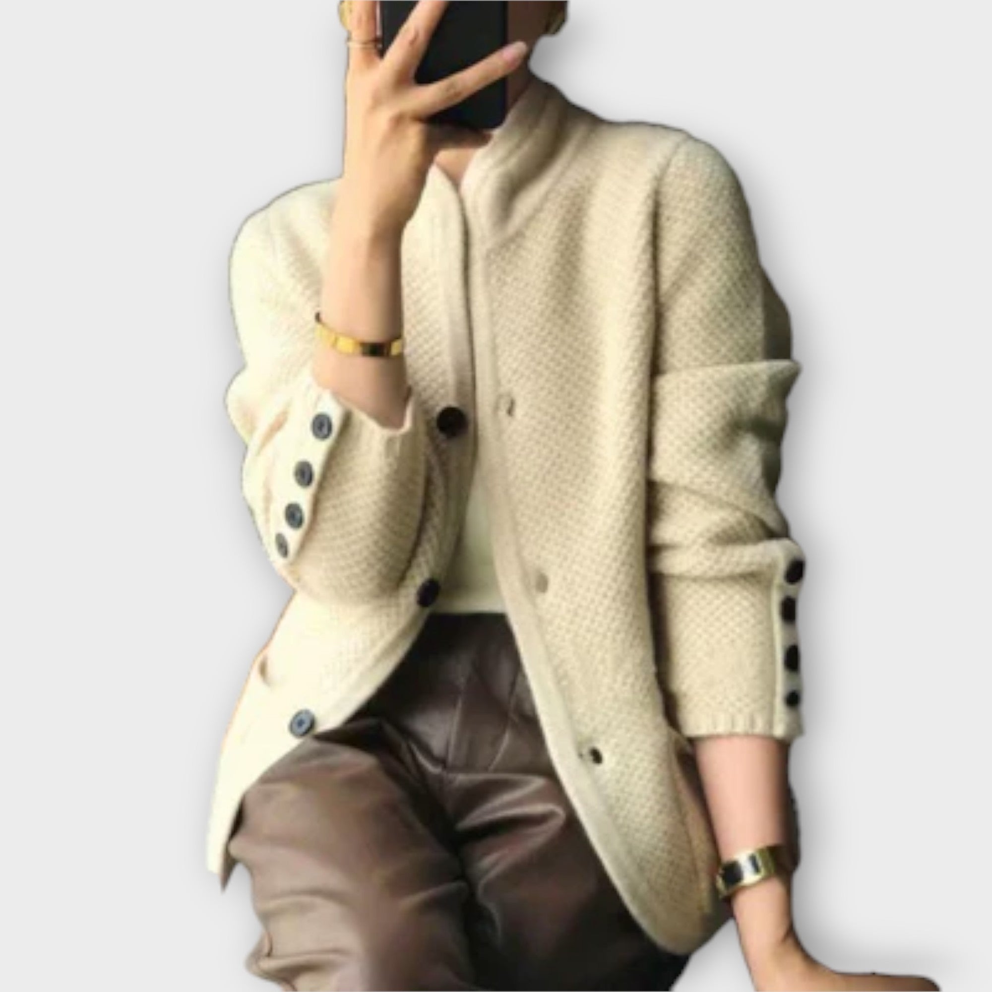 Ivana | Elegantní Pletený Kardigan