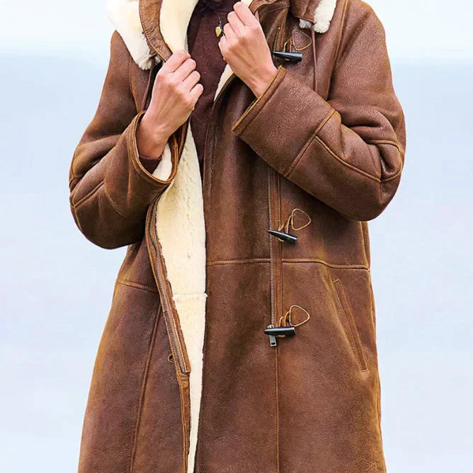 Alžběta | Elegantní zimní kabát s hřejivou podšívkou