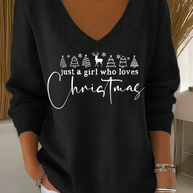 Danica | Dámská Sváteční Mikina s Motivy