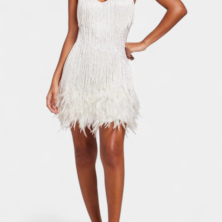 Adena Mini Peříčková Šaty™ | Stylové