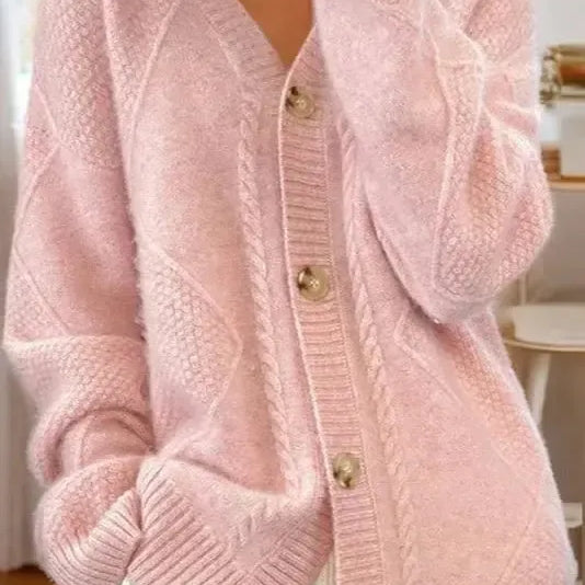 Klára | Pletený kardigan s jemnou texturou