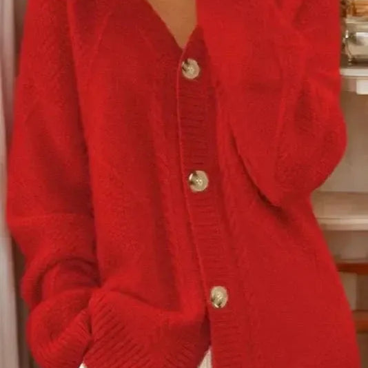 Klára | Pletený kardigan s jemnou texturou