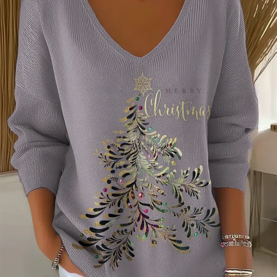 Danica | Dámská Sváteční Mikina s Motivy