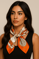 Klara Foulard (100% hedvábí - 68cm)