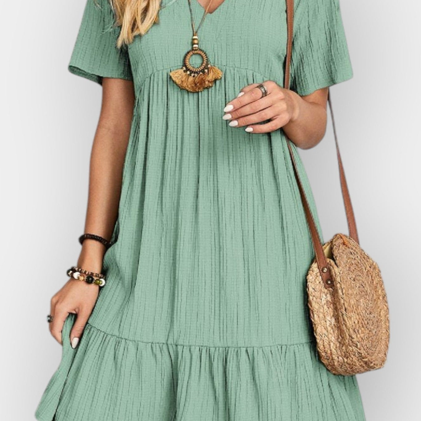 Elodie | Šaty s výstřihem do V