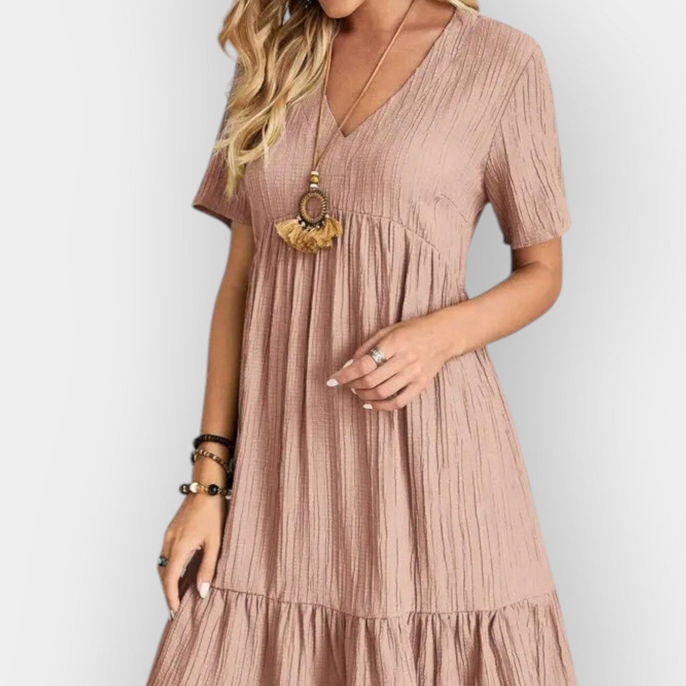 Elodie | Šaty s výstřihem do V