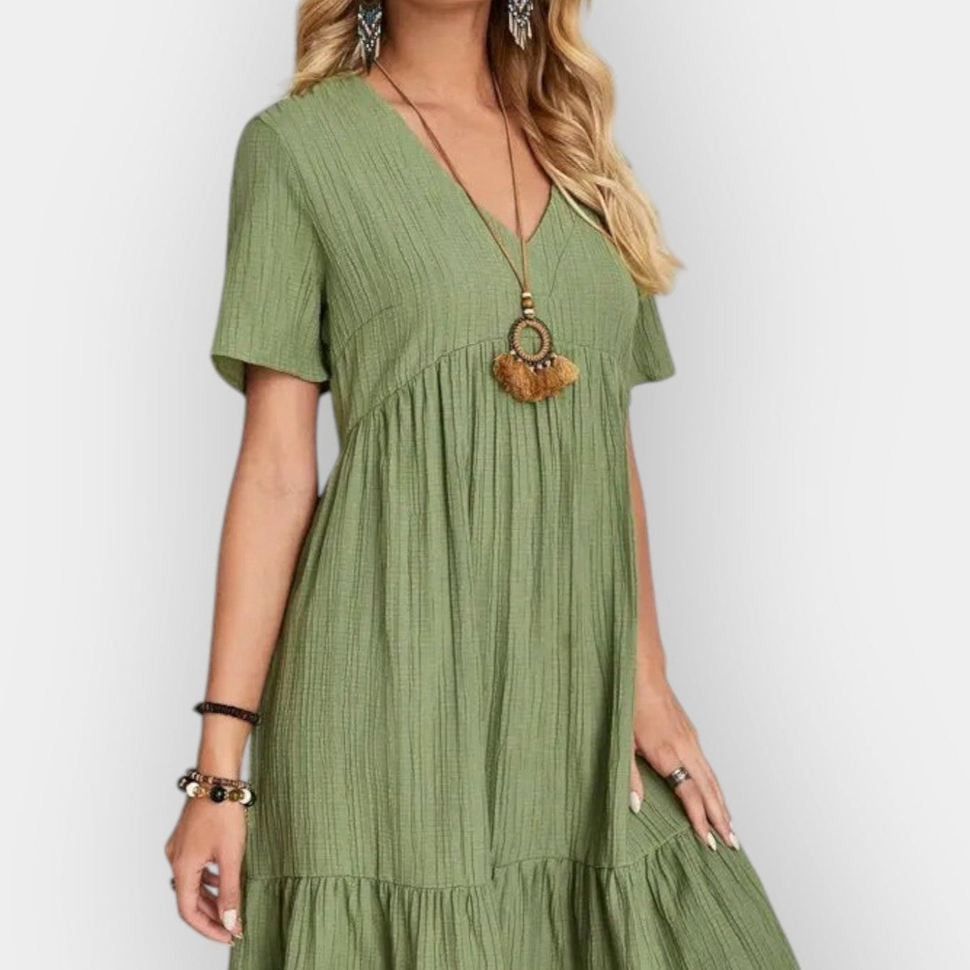 Elodie | Šaty s výstřihem do V