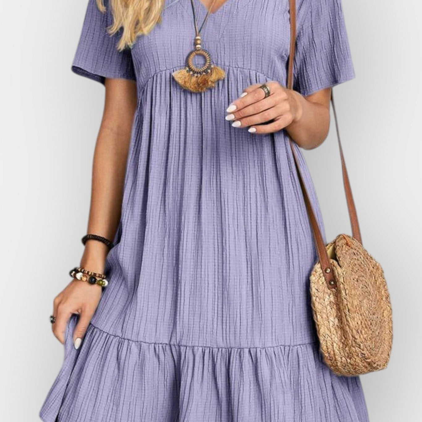 Elodie | Šaty s výstřihem do V