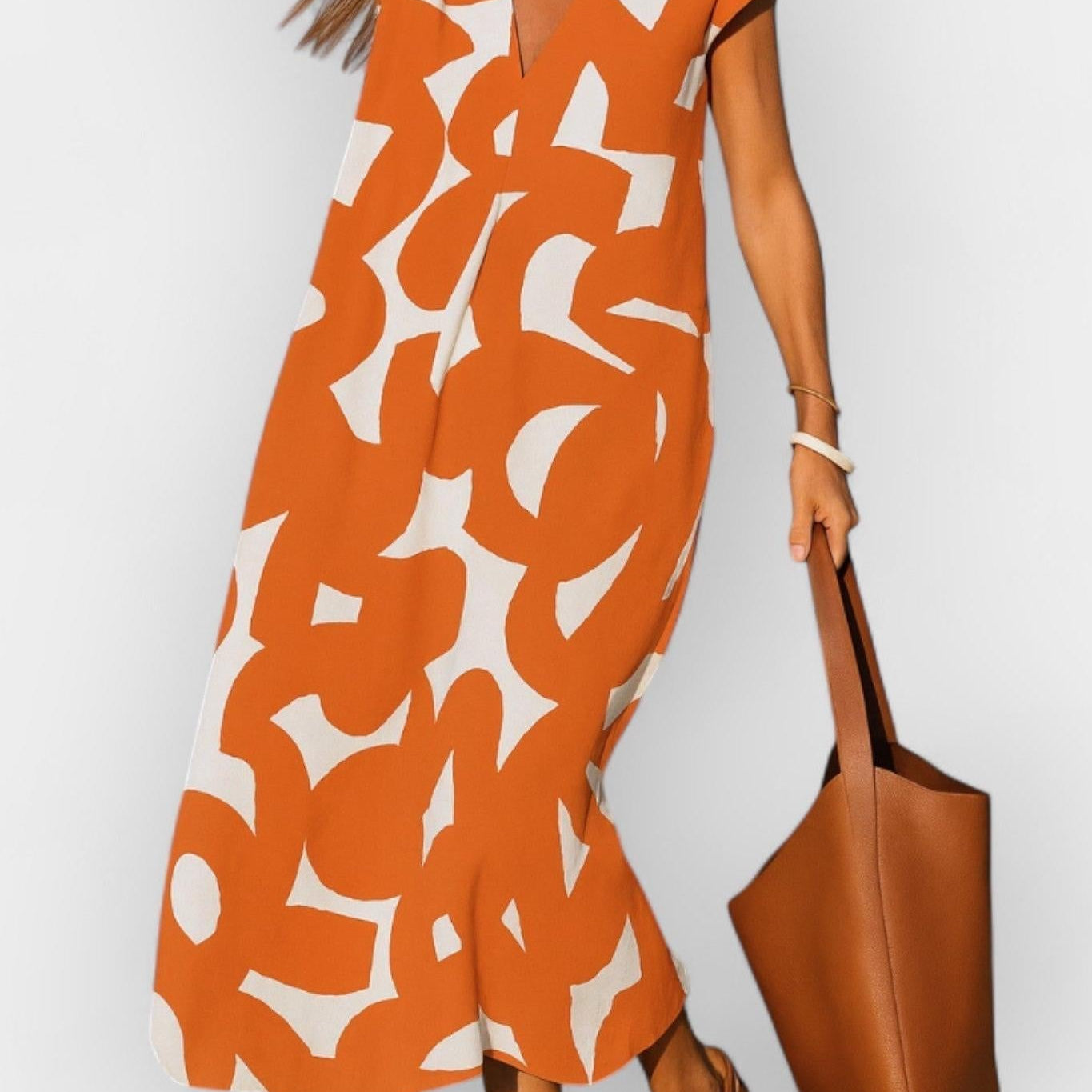 Sienna | Lehká V-krční Šaty