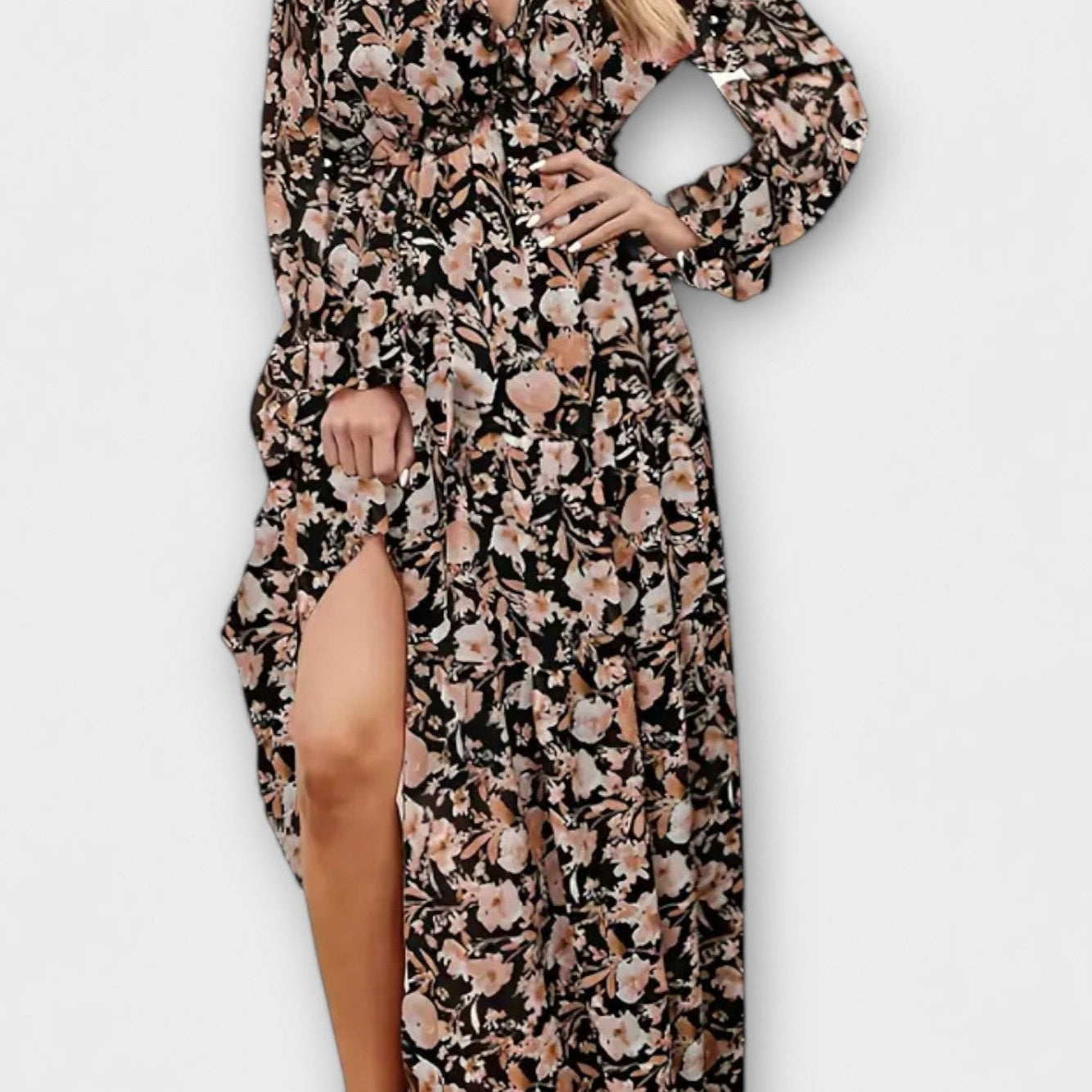 Maribelle | Lehké dlouhé šaty