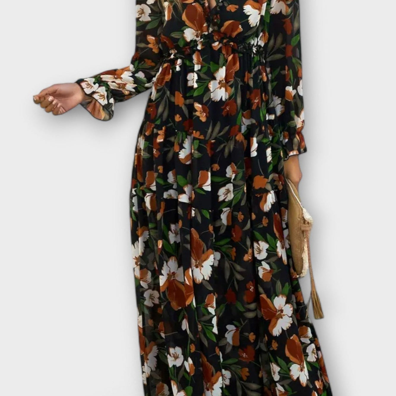 Maribelle | Lehké dlouhé šaty