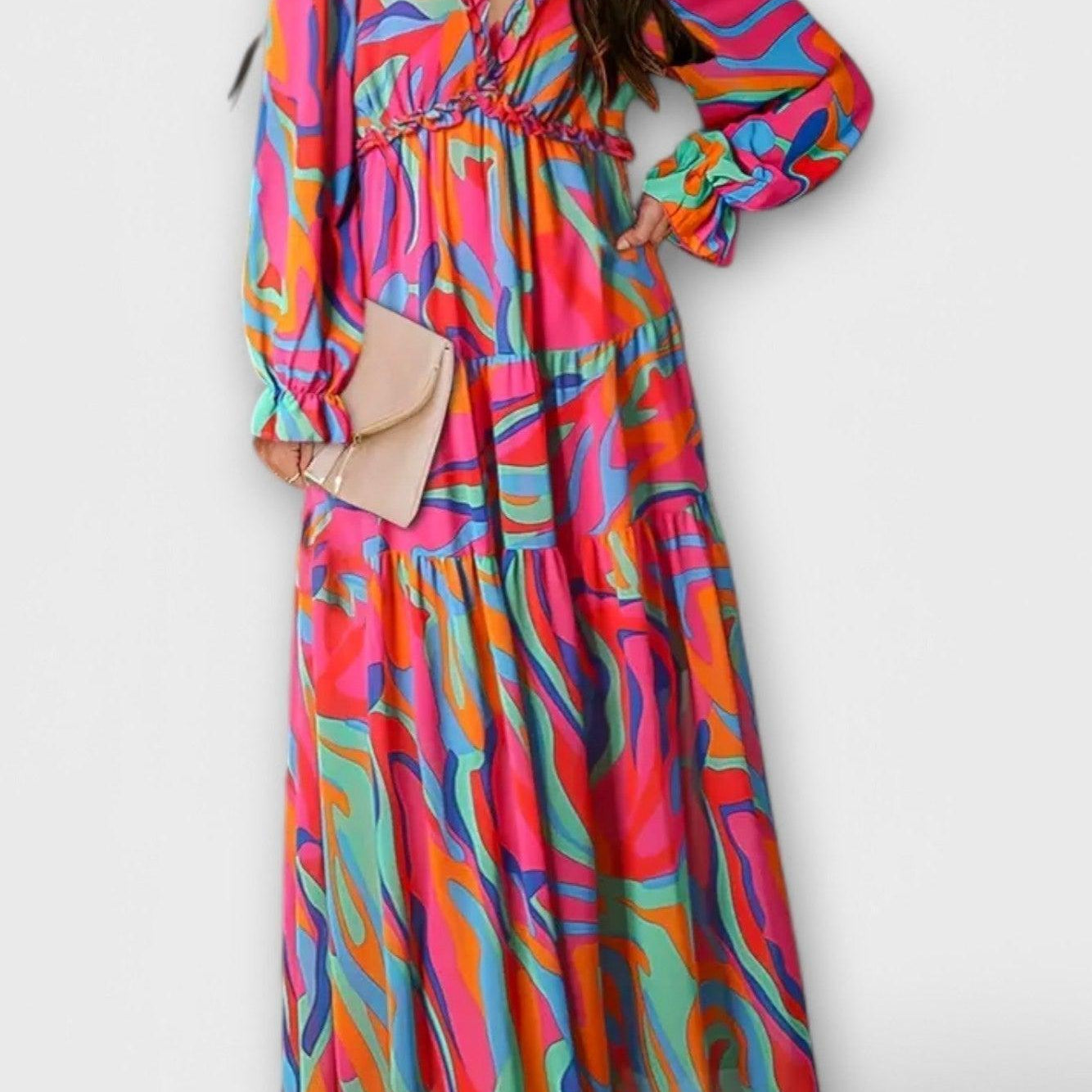 Maribelle | Lehké dlouhé šaty