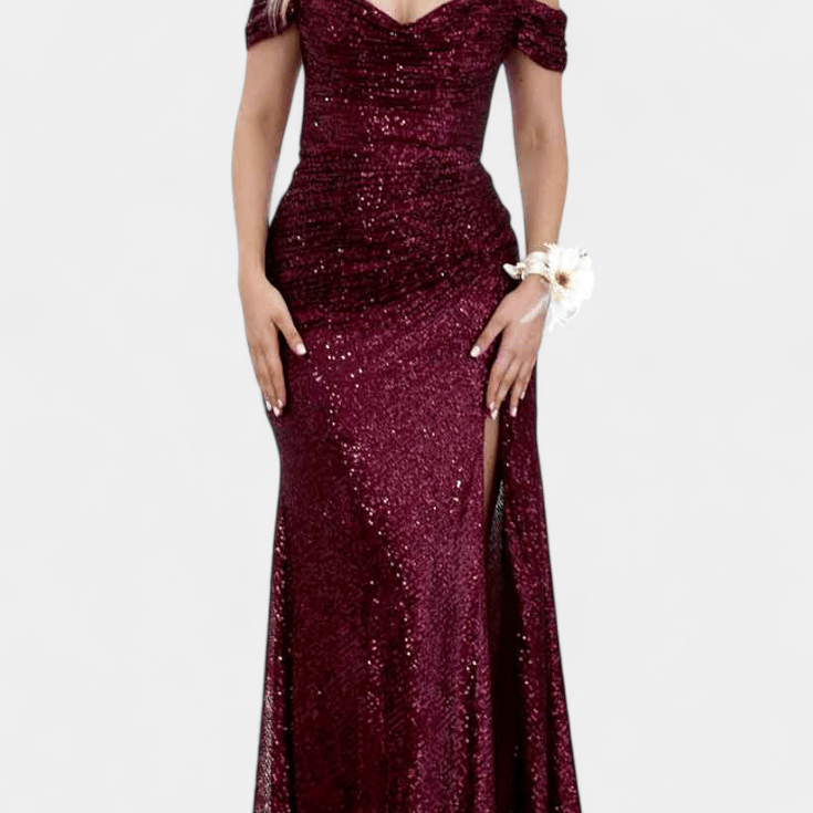 Molinas™ | Lesklé mořské panenky šaty