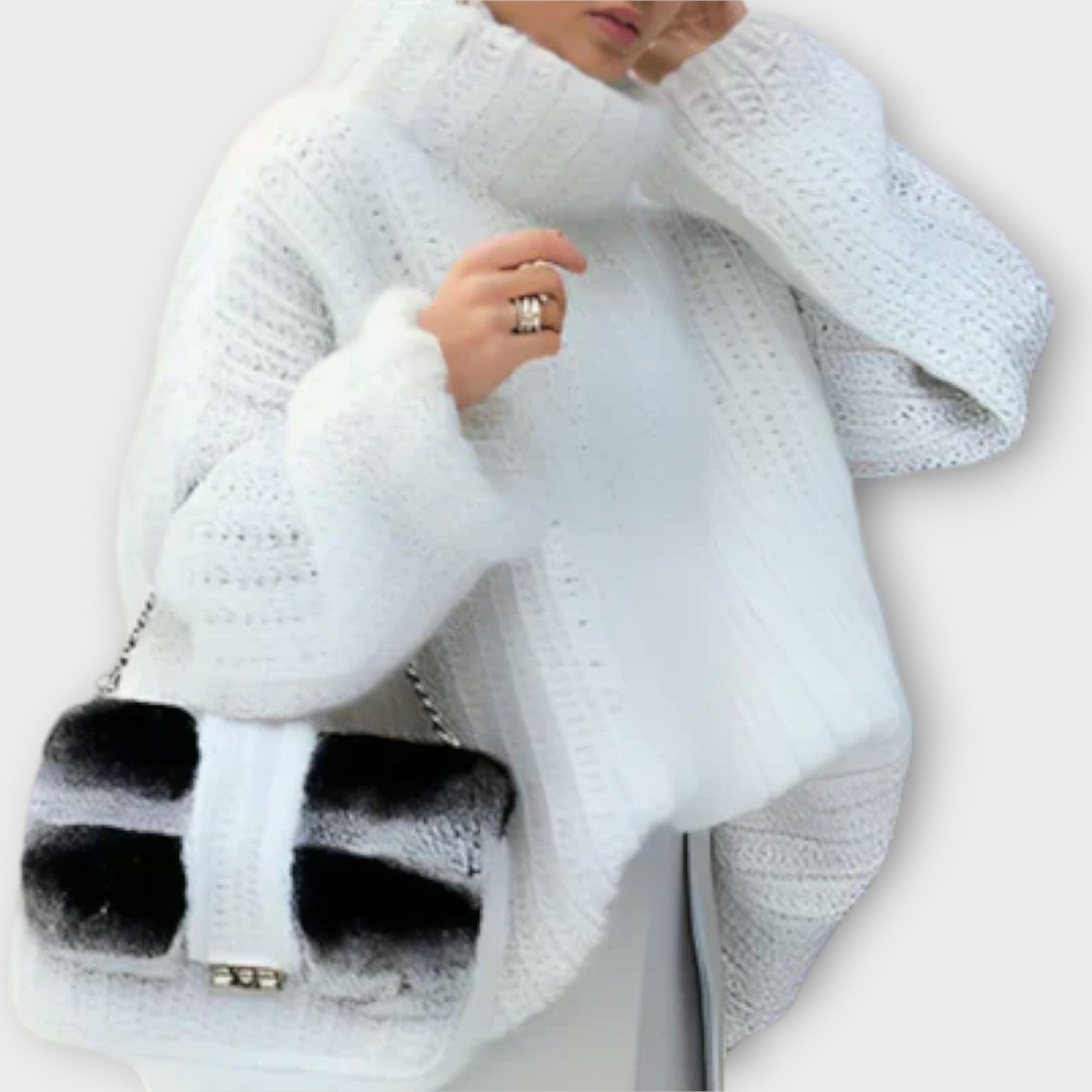 Alena | Jemný a hřejivý rolákový svetr pro útulné dny