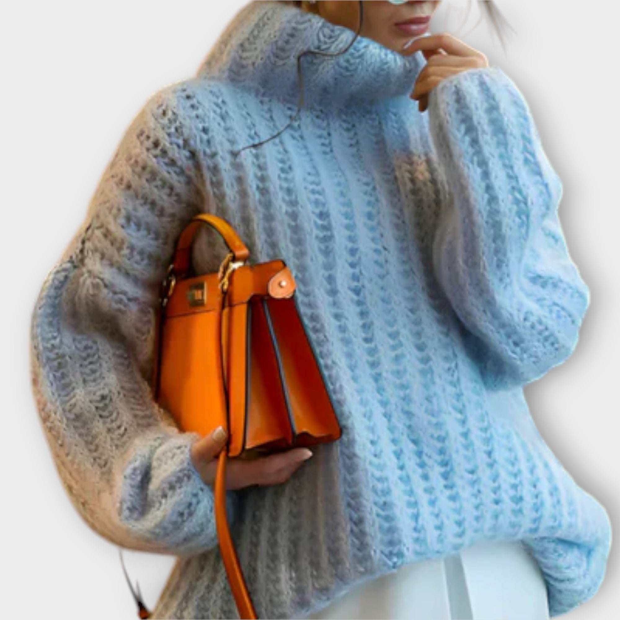 Alena | Jemný a hřejivý rolákový svetr pro útulné dny