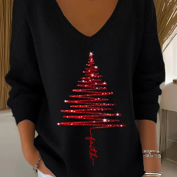 Danica | Dámská Sváteční Mikina s Motivy