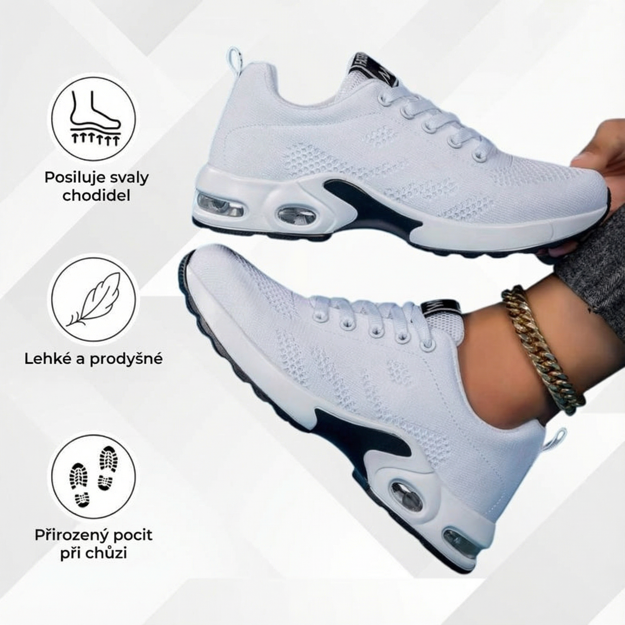 Bára | Prodyšné ortopedické tenisky