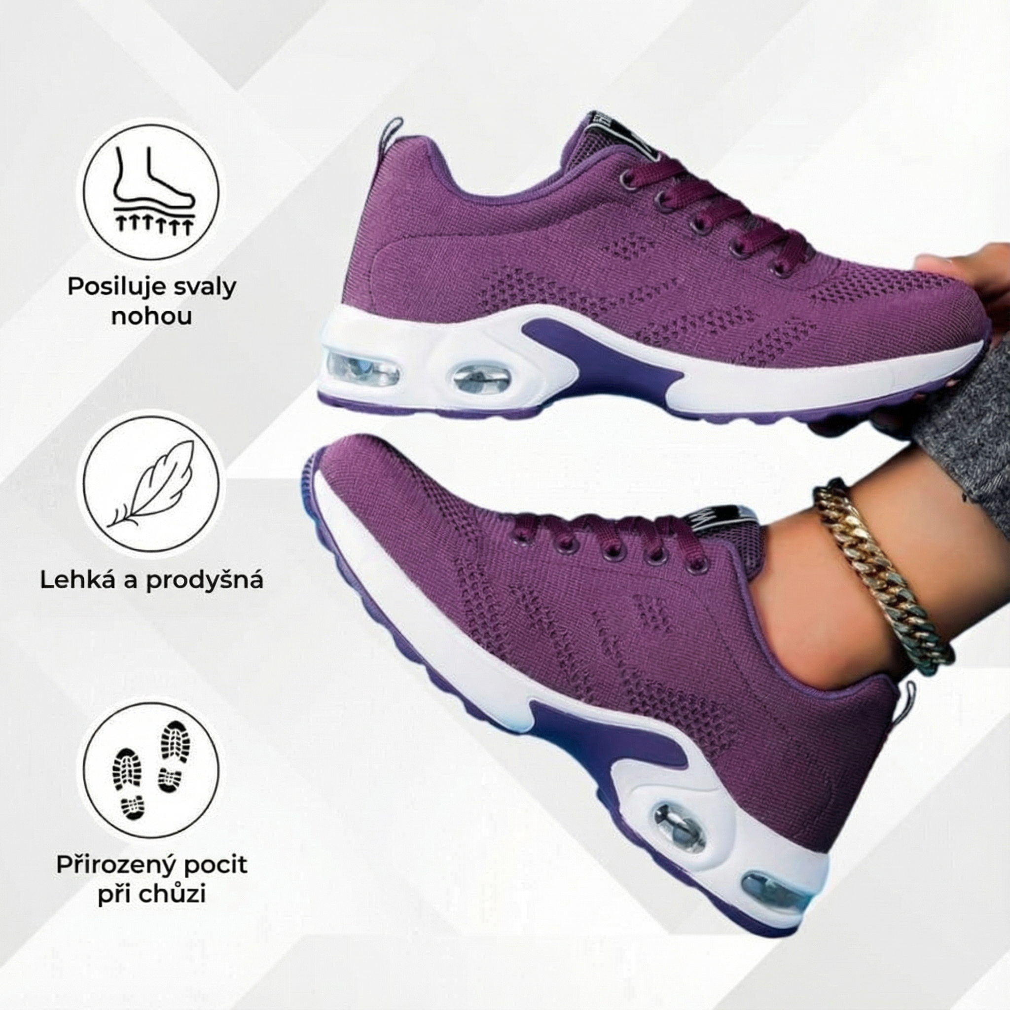 Bára | Prodyšné ortopedické tenisky