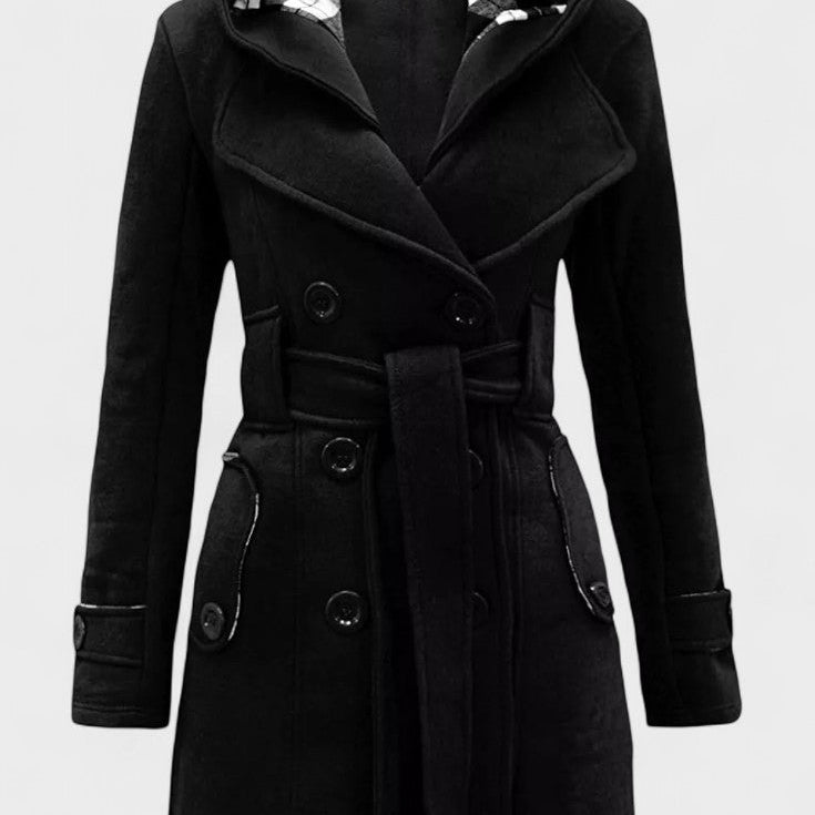 Leona™ | Dvouřadý elegantní kabát