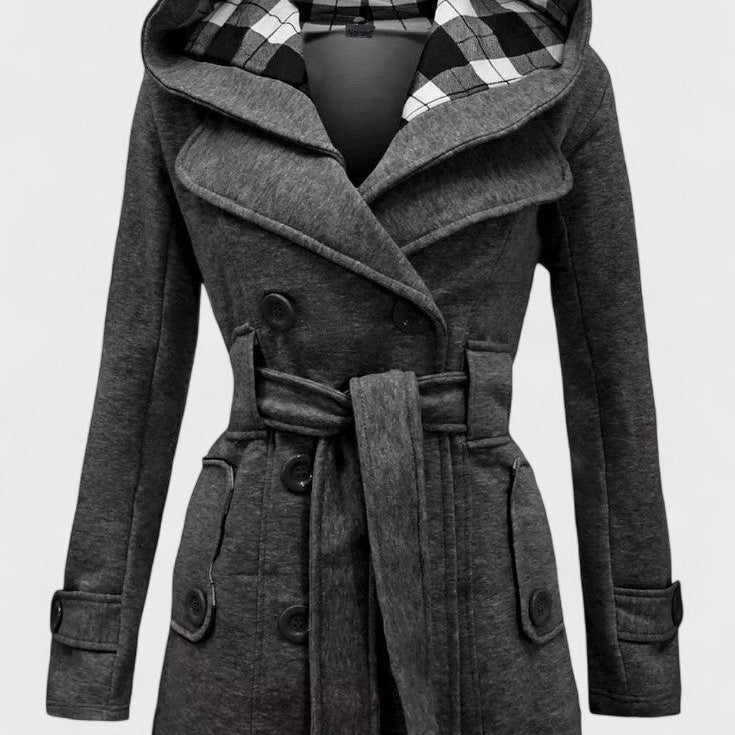 Leona™ | Dvouřadý elegantní kabát