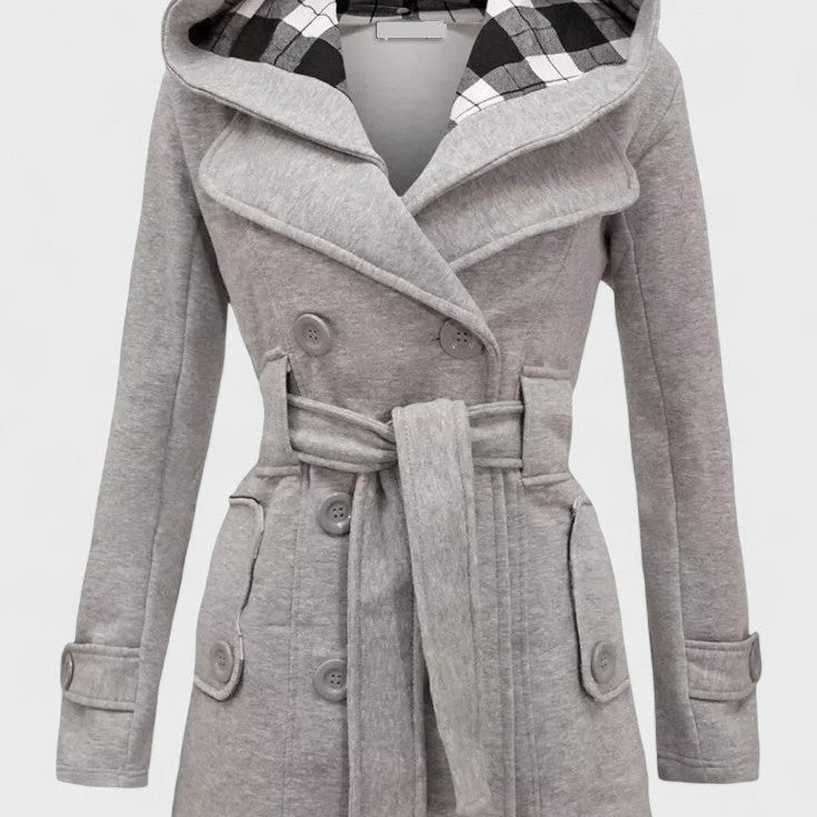 Leona™ | Dvouřadý elegantní kabát