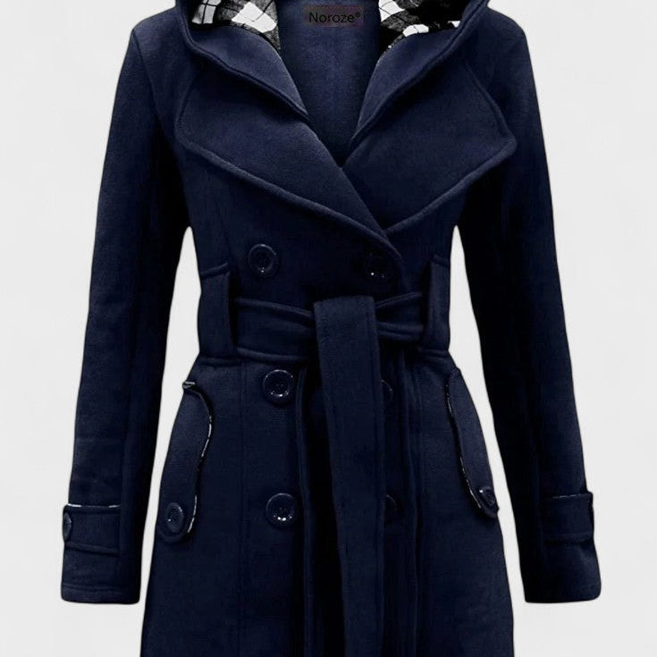 Leona™ | Dvouřadý elegantní kabát