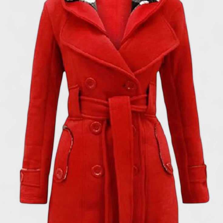 Leona™ | Dvouřadý elegantní kabát