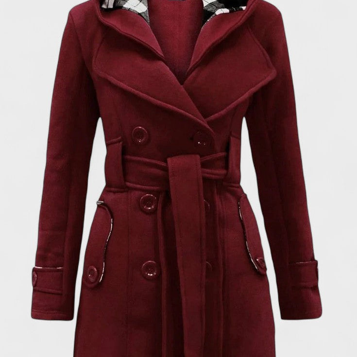 Leona™ | Dvouřadý elegantní kabát
